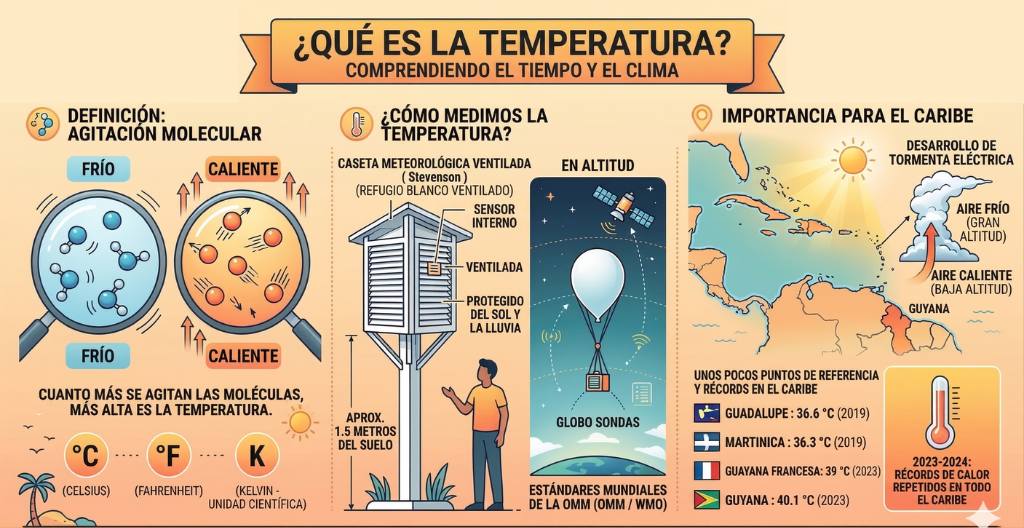 ¿Qué es la temperatura?