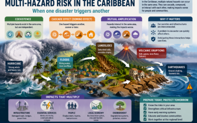 Multi-hazard in the Caribbean: When disasters strike one after another