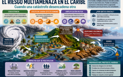 El riesgo multiamenaza en el Caribe: cuando las catástrofes se encadenan