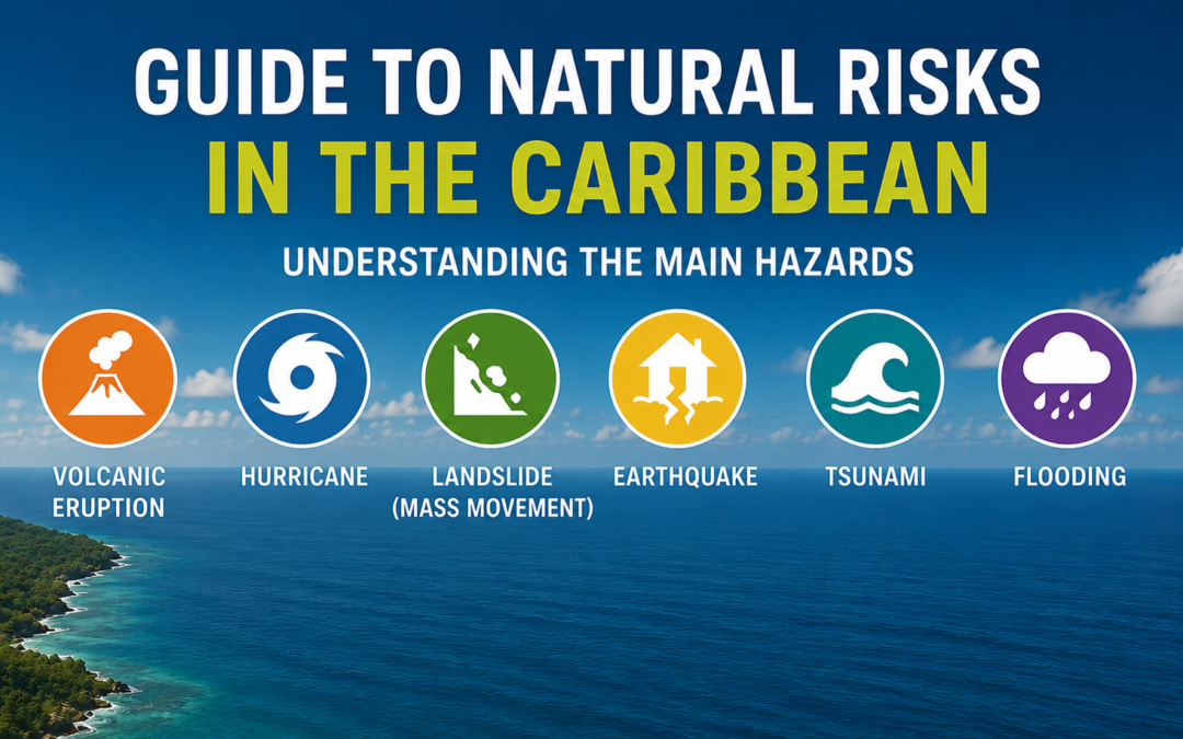 Natural hazards guide for the Caribbean: understanding the main hazards