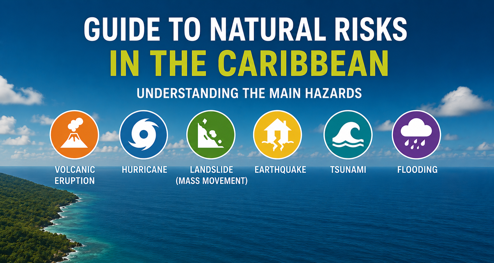 Natural Risks Examples Natural hazards guide for the Caribbean: understanding the main hazards ...